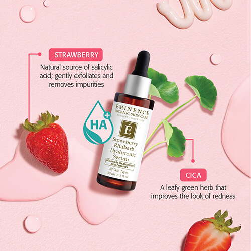 Eminence Organic Strawberry Rhubarb Hyaluronic Serum