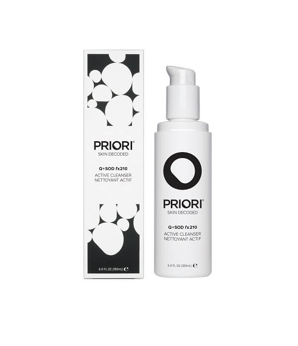 PRIORI Q+SOD fx210 Active Cleanser 180ml