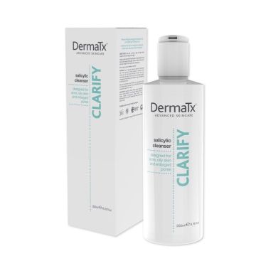 Dermatx-clarify-cleanser box
