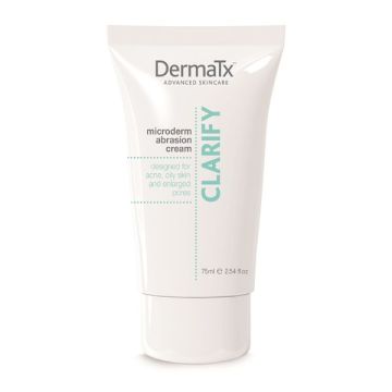 DermaTx Microdermabrasion Clarify Cream and box