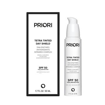 Priori Tetra Tinted Day Shield 50ml