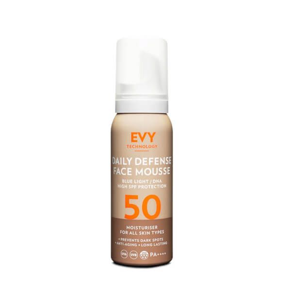 Evy | Daily Defense Face Mousse SPF50| Sunscreen | Dermacare