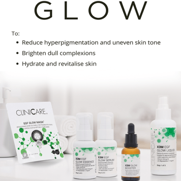 Cliniccare GLOW 4 Step Collection + FREE MASK