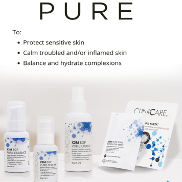 Cliniccare PURE 3 Step Collection + FREE MASK