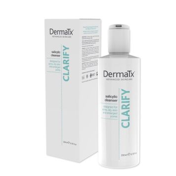 Dermatx-clarify-cleanser box