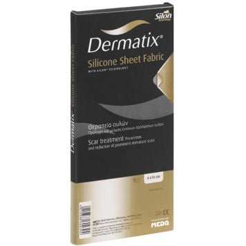 Dermatix Silicone Sheet FABRIC 4cm x 13 cm 