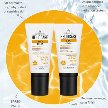 Heliocare 360 Color Water Gel SPF 50+ Bronze