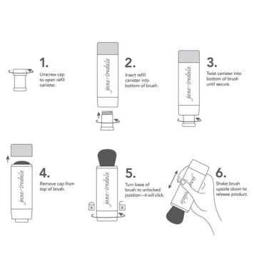 Jane Iredale Powder Me Dry Sunscreen SPF 30 + 2 Refills