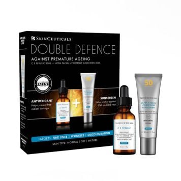 SkinCeuticals Double Defence (C E Ferulic + FREE Ultra Facial Defence SPF 50+) worth £215!