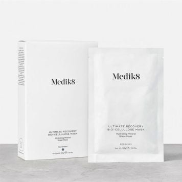 Medik8 Ultimate Recovery™ Bio-Cellulose Mask with box
