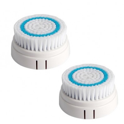 DermaTx Replacement attachments (2 X Cleansing Brush Heads)