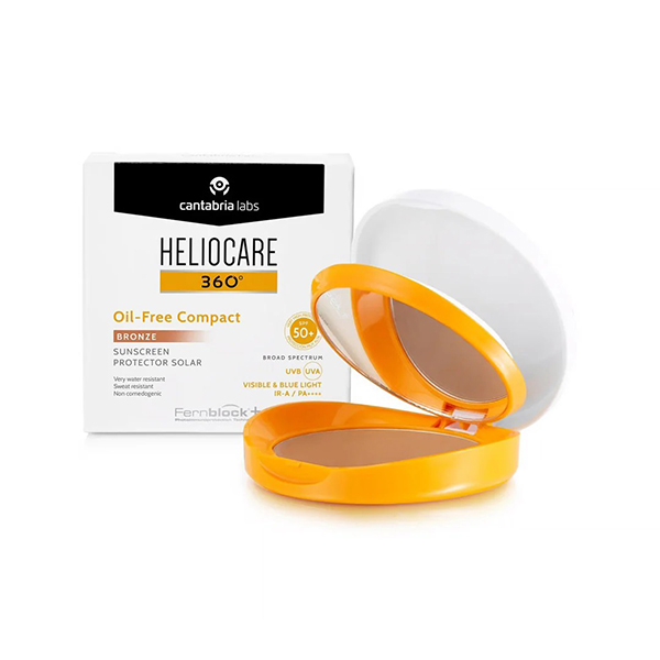 Heliocare 360 Oil-free compact Bronze