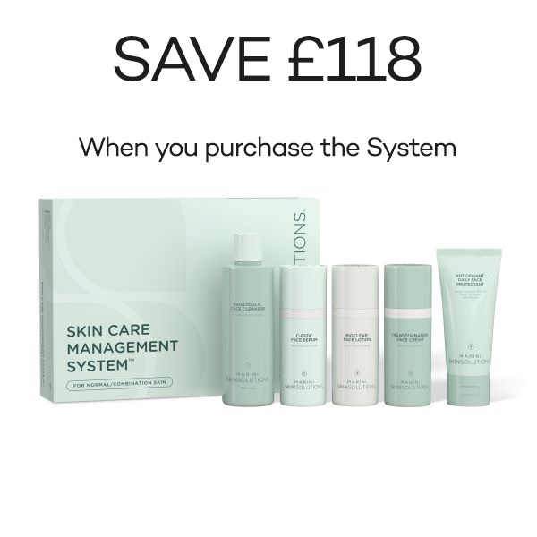 Marini Skin Care Management System Normal/Combination Skin with Daily Face Protectant SPF 33 (formerly Jan Marini)