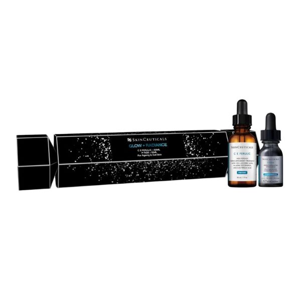 SkinCeuticals Glow + Radiance Cracker (C E Ferulic 30ml + FREE P-TIOX 15ml)