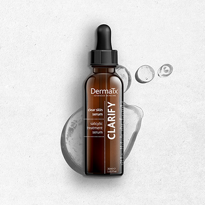 This Weekend Spend £40 or more SITEWIDE & receive a FREE Full-Size DermaTx Clear Skin Serum 