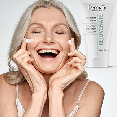 Spend £70 SITEWIDE & receive a FREE DermaTx Rejuvenate Anti-ageing Antioxidant Moisturiser worth £32 (while stock lasts)