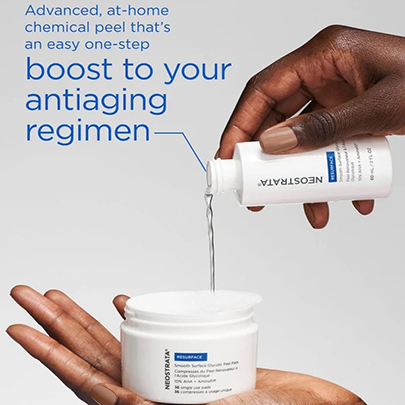 This Weekend Spend £90 SITEWIDE & receive a FREE Full-size NeoStrata Resurface Smooth Surface Glycolic Peel Worth £69 until stock lasts 