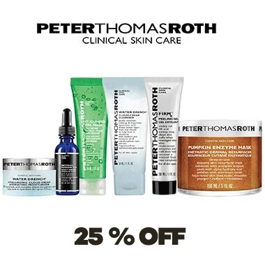 limited offer 25% off peter thomas roth 