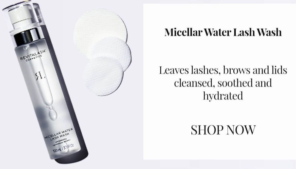 Micellar Water Lash Wash