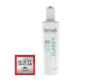 DermaTx cleanser winner  of The Beauty Awards 2018 with OK!