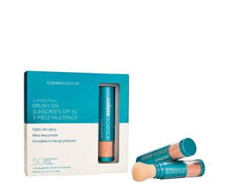 Colorescience Sunforgettable Brush On Sunscreen SPF 50 3-Piece Multipack