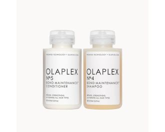 OLAPLEX Travel Size Duo No.4 Shampoo and No.5 Conditioner 100 ml