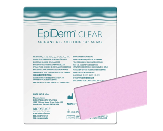 Biodermis Epi-Derm Silicone Gel C-Strip CLEAR (3.6 x 15cm)