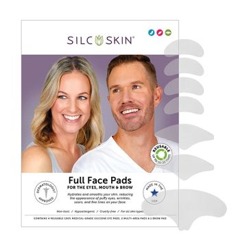 SilcSkin Facial Pads (Full Face Set: Brow, Eye & Multi Area Pads)