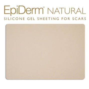 Biodermis  Epi-Derm Silicone Gel Sheet FABRIC (12.0 x 14.5 cm) 