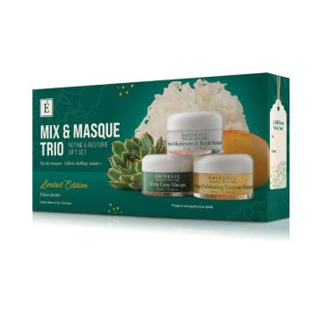 Eminence Organic Mix & Masque Trio – Refine & Restore Gift Set