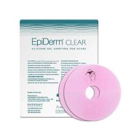 Biodermis Epi-Derm Silicone Gel Areola Circles CLEAR(1 Pair- Right and Left)
