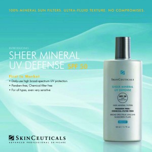 Skinceuticals New Sunscreen - Sheer Mineral UV Defense SPF50