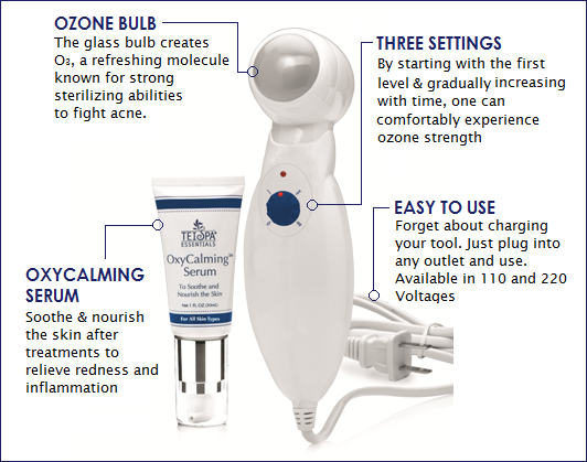 Have you tried the TEI Spa OxyDerm Acne Tool?