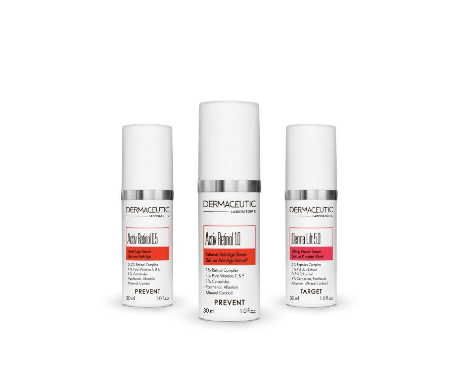 NEW HIGH PERFORMANCE DERMACEUTIC SERUMS
