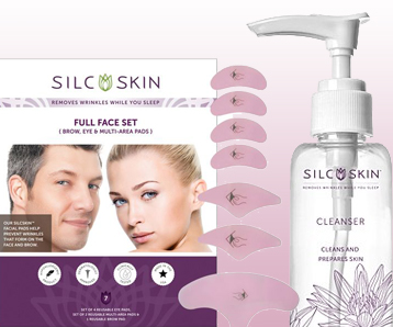SilcSkin Silicone Full Face Pad Set & Cleanser - New Products