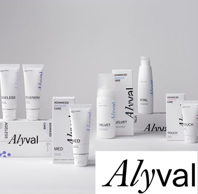 Award winning Alyval the advanced intimate skincare range