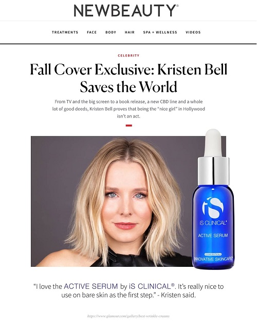 is clinical active serum press