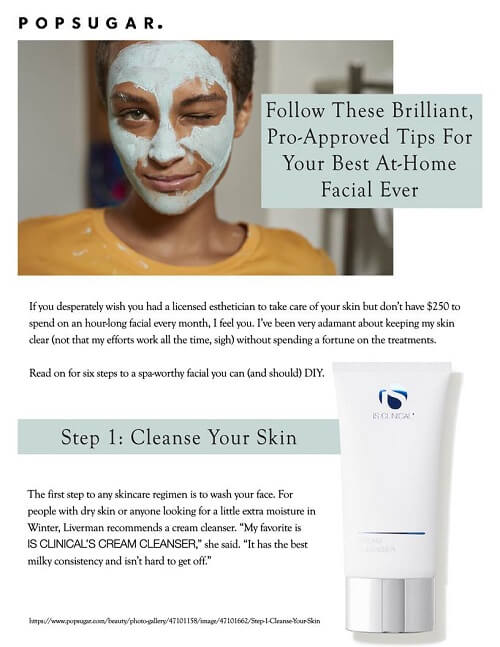 is clinical cream cleanse press